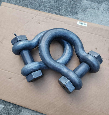 Crosby 1-3/4'' G-2130 Bolt Type Anchor Shackle-WLL 25 Ton (Pair 2) Used 