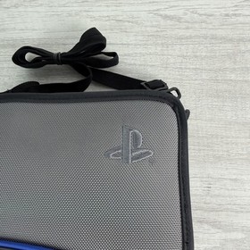 Sony PSP PlayStation Portable Deluxe OEM Black Carry Case Shoulder Sling Bag RDS