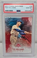 2017 Panini DMD.KINGS TED WILLIAMS PSA 10 GEM MINT
