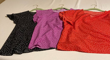 3 Women's Summer Short Sleeve Tops