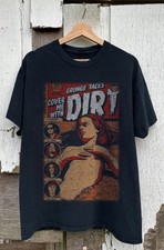 Rare Alice In Chains Dirt T-shirt, Unisex Black Cotton T-shirt, Size S-5XL