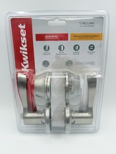 Kwikset Balboa Single Cylinder Deadbolt Satin Nickel 96900-353