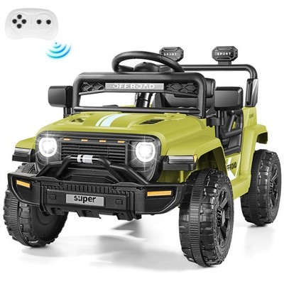 12V Kids Ride on Car Electric Power Wheels Jeep Truck w/Remote