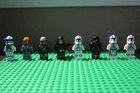 LEGO Star Wars Mixed Minifigure Lot of 8, Clone troopers, etc