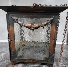 Arts & Crafts Hall Porch Ceiling Pendant Lantern Light Chandelier. refxbed