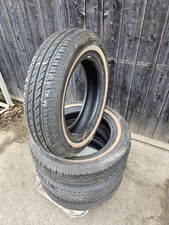 4x 155 R15 82H Sommerreifen Vitour Galaxy R1 DOT 4215 Weißwandreifen
