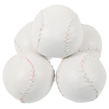 5 Pcs Petites Balles De Softball Équipement Baseball D'entraînement