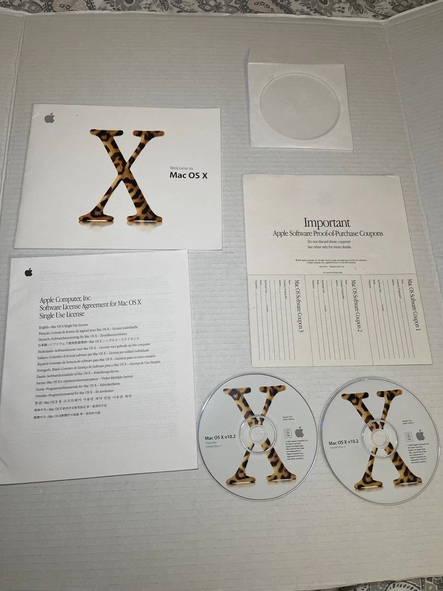 Preços baixos em Apple Apple Mac OS X 10.2, Jaguar Software de