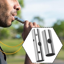 2x Whistle Instrument Noisemakers Lightweight Small Mouth Whistle Easy to Play