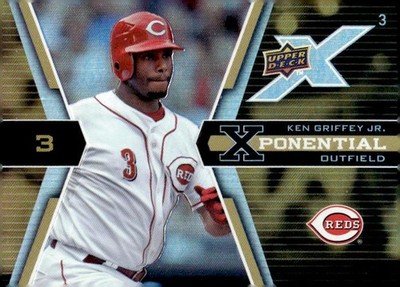 2008 Upper Deck X #X3-KG Ken Griffey Jr. Xponential 3