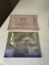2 Pcs - Shiseido Benefiance WrinkleResist24 & Vital Perfection Eye Mask 4 Sheets