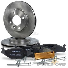 ATEC BREMSSCHEIBEN BELÜFTET Ø239 + BELÄGE VORNE FÜR SEAT IBIZA 2 VW GOLF 1 2