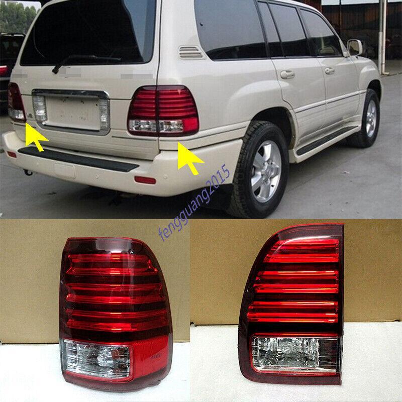 Rear Tail Lights For Toyota Lexus LX470 1998-2002 LED Type 4pcs