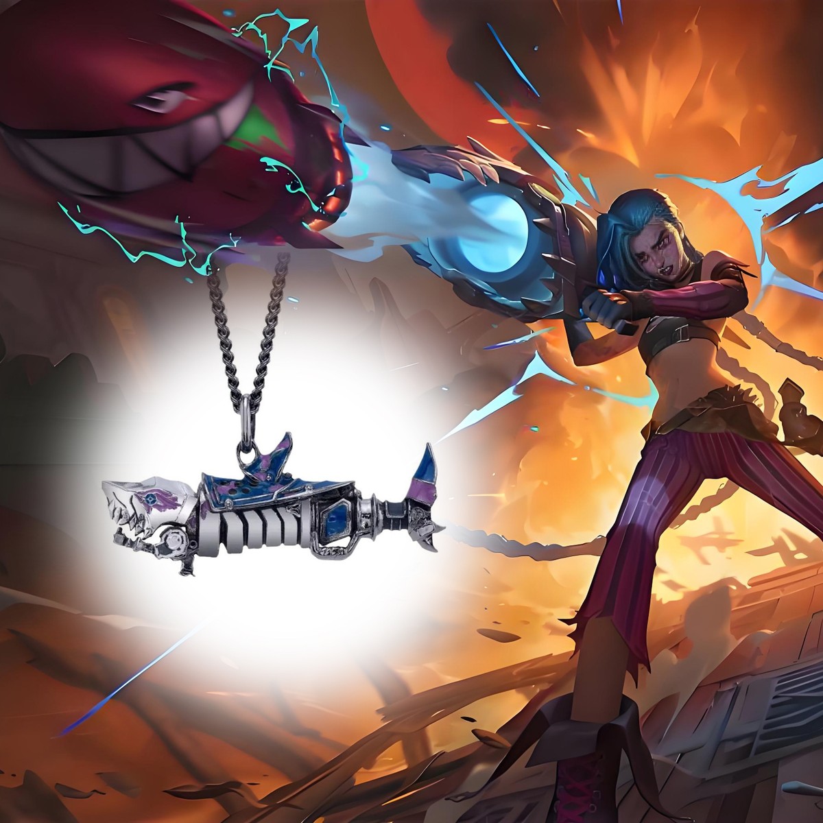 Arcane Divination LostCards4体セットB League of Legends Infinity Studio - Arcane Vi 1/4 Scale