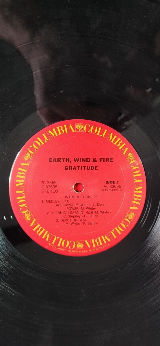 💥EARTH WIND & FIRE- Gratitude Vintage Vinyl-Gatefold 1975 2 LP💥 💥EARTH WIND & FIRE- Gratitude Vintage Vinyl-Gatefold 1975 2 LP💥