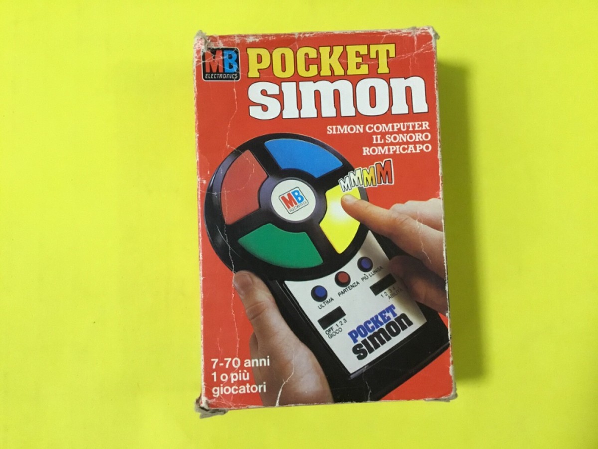 Basic Fun Simon Micro Series Edition Pocket Travel Portable Stratégie Jeu de stratégie 1 joueur ou plus