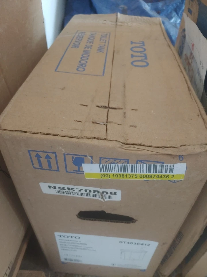 TOTO ST403E#12 Promenade II 1.28 GPF Toilet Tank: Sedona Beige - Image 2 of 2