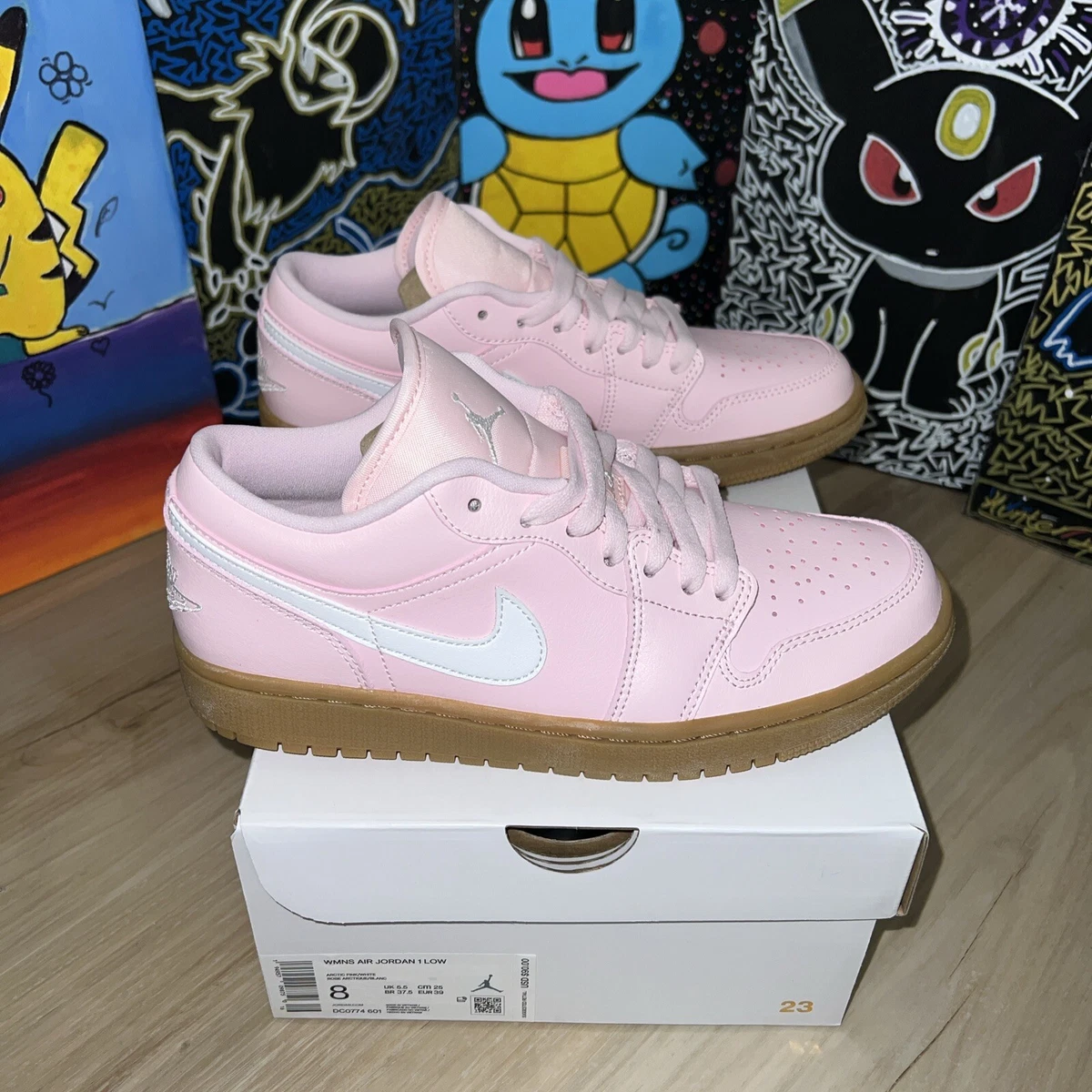 Las mejores ofertas en Jordan 1 Low Arctic Pink Gum W | eBay