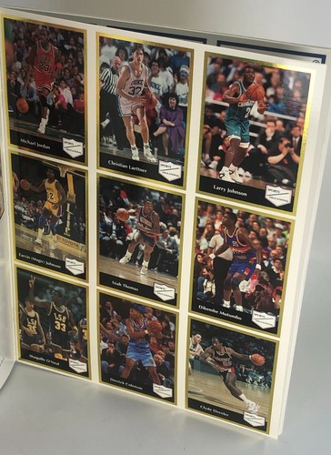 Revista deportiva educativa baloncesto 1991 18 tarjetas insertar hoja Jordan Shaq RC! - Imagen 3 de 7
