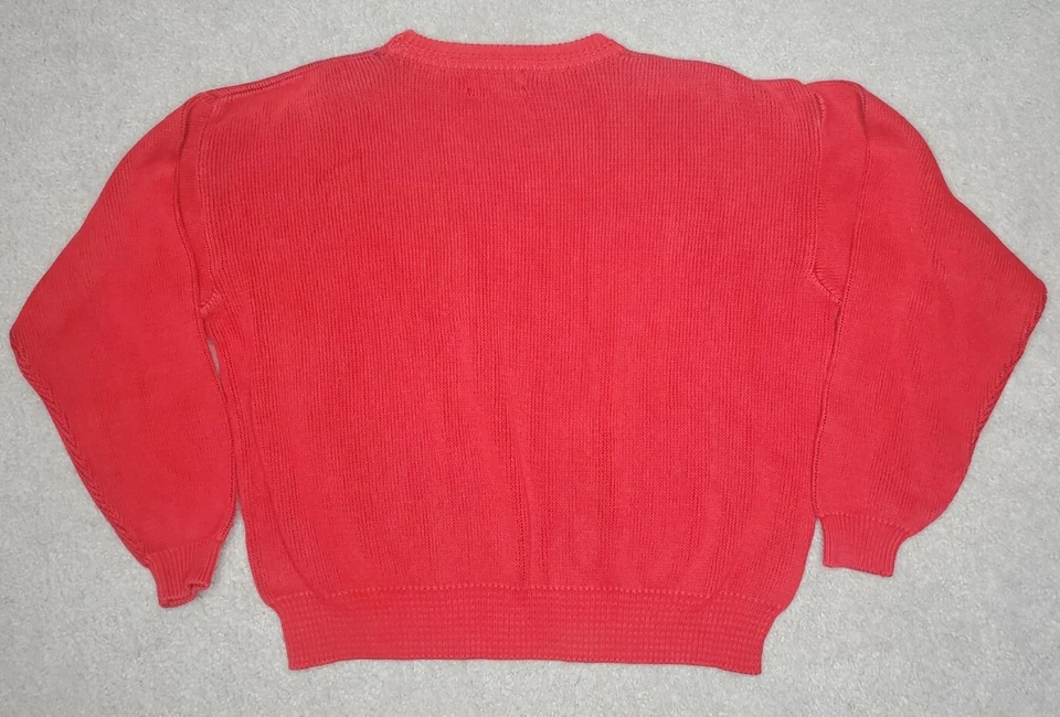 Suéter Vintage Guess Georges Marciano Hecho en Estados Unidos 100% Algodón Mediano Años 80 90 Foto 4 de 4