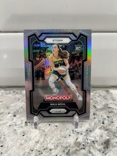 2024 Prizm Monopoly WNBA Nika Muhl Silver Prizm Rookie Card #4 🏀 Seattle Storm 