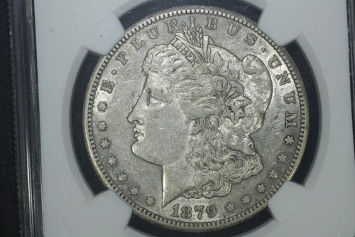 1879-CC Morgan Dollar, NGC AU-50