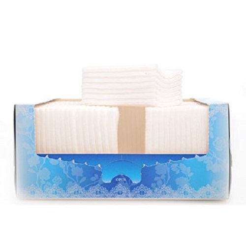 Japan Cotton Labo Daisan 5-Layer Cotton Facial Cosmetic Puff Pad 80 Sheets - Picture 3 of 3