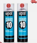 2 x U-POL GUARD #10 Gravi Guard Stone Chip 450ml Aerosol Black Stone Chip UPOL