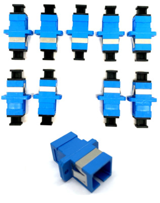 10 Pack: CORNING 740-0121-004-R Simplex Single Mode SC Connector with Flange