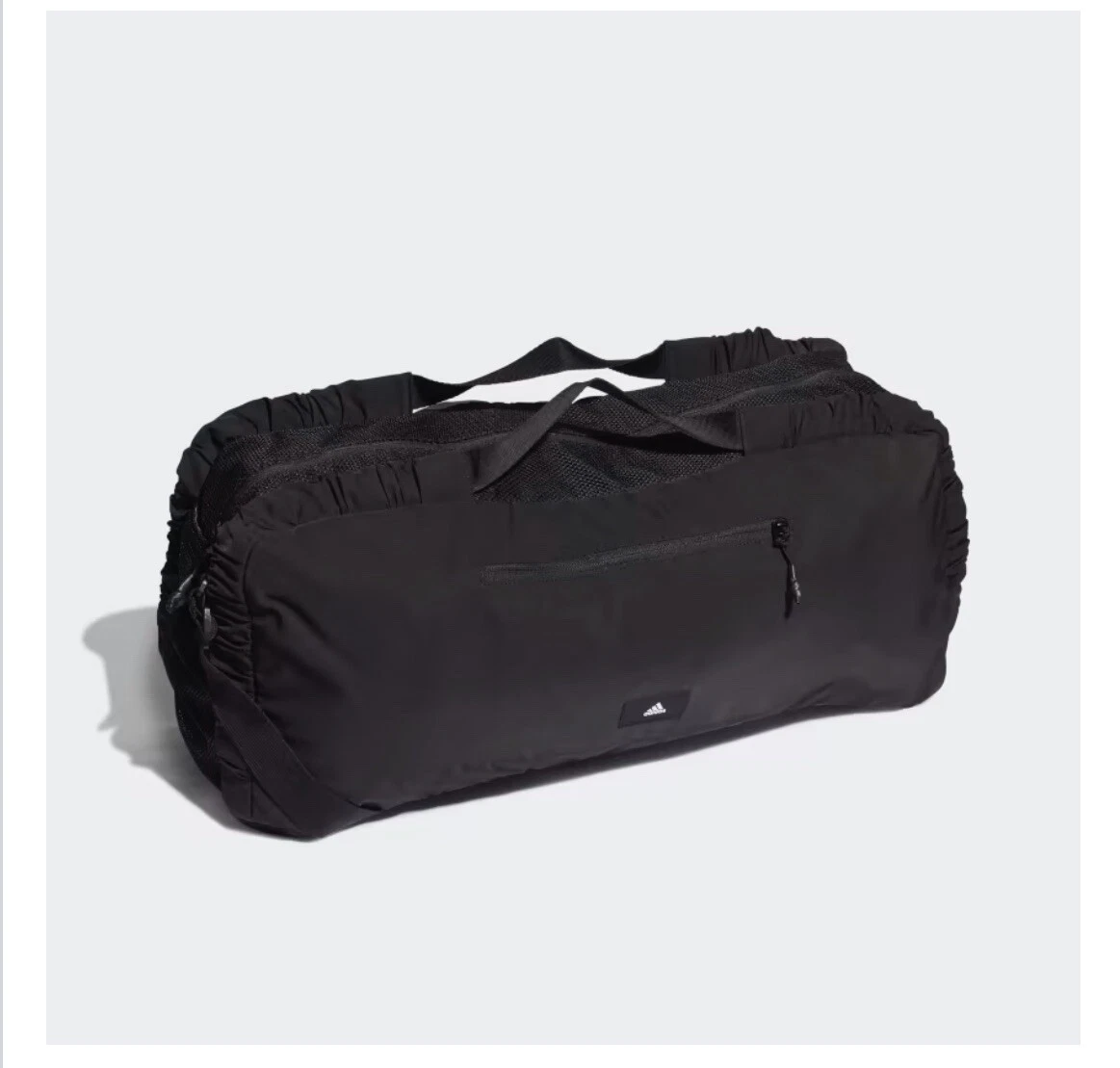 NWT Adidas Yoga Training Gym Bag #HA5675 Black Earth Duffle Bag 23.5 x 11 x  8.5