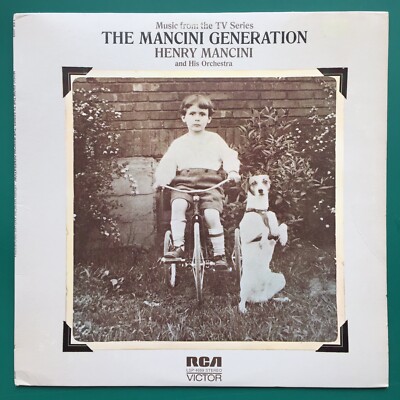 Rare! Henry MANCINI GENERATION TV Soundtrack OST LP Charade Eager Beaver Memphis