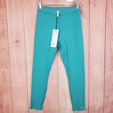 Alo Yoga Womens Leggings Sz M Medium Ribbed High Waist 7/8 Blissful NEW NWT