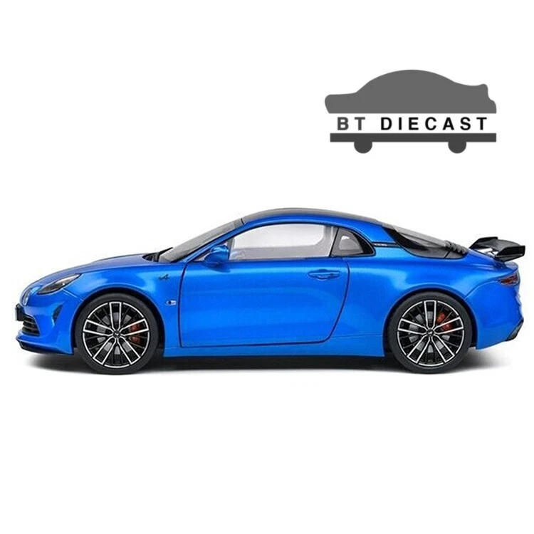 SOLIDO 2023 ALPINE A110S PACK AERO 1/18 DIECAST MODEL CAR ALPINE BLUE S1801622 - Image 2 of 4
