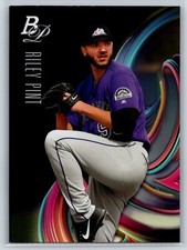2018 Bowman Platinum Riley Pint Rookie Colorado Rockies RC #TOP-63