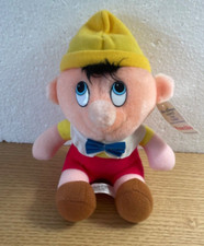 Vintage Disney Pinocchio Plush Stuffed Animal w Tags Walt Disney 8 inch Taiwan