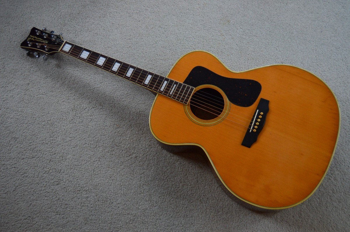 Vintage c. 1980 Hohner HG 720 jumbo acoustic guitar, Japan Vintage c. 1980 Hohner HG 720 jumbo acoustic guitar, Japan