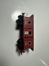 Pt1) Vintage HO Scale Marx C-630 Bay Window Caboose Car