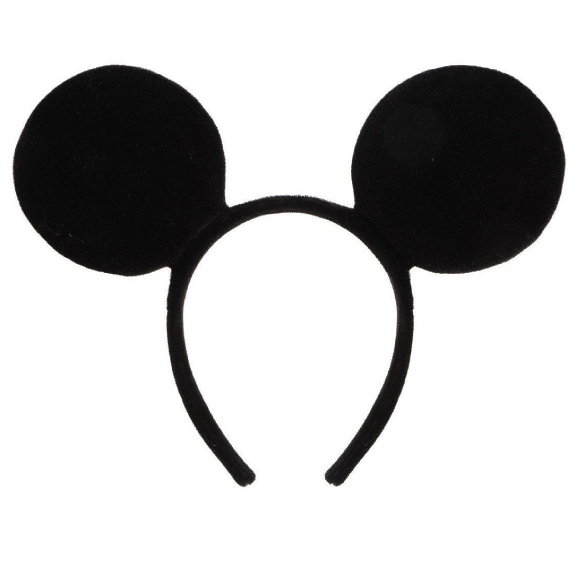 Mickey Mouse Ears Headband Plain Black Fancy Dress Disney  display picture 2