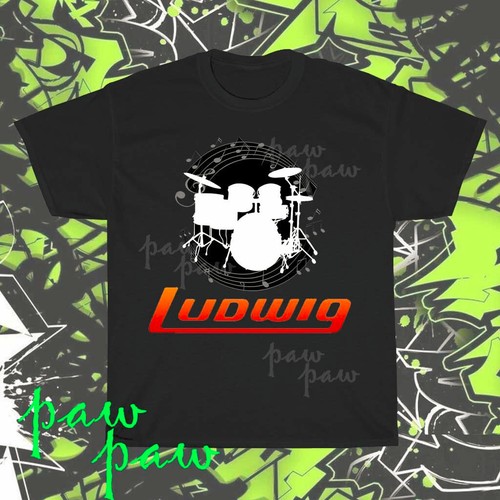 Brand New LUDWIG DRUMS Logo American T-Shirt Funny Size S to 5XL - Picture 2 of 5