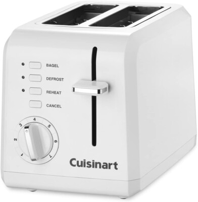 Cuisinart CPT-122FR Compact 2-Slice Toaster - White