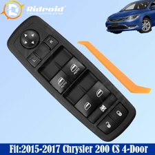 Master Power Window Control Switch Panel for 2011-2017 Dodge Charger 4-Door EPB