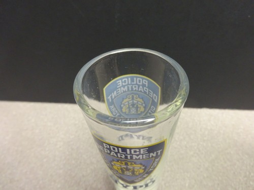 Lote de 2, Departamento de Policía Ciudad de Nueva York 2006 NYPD 4" Shot Glass con licencia - Imagen 6 de 7