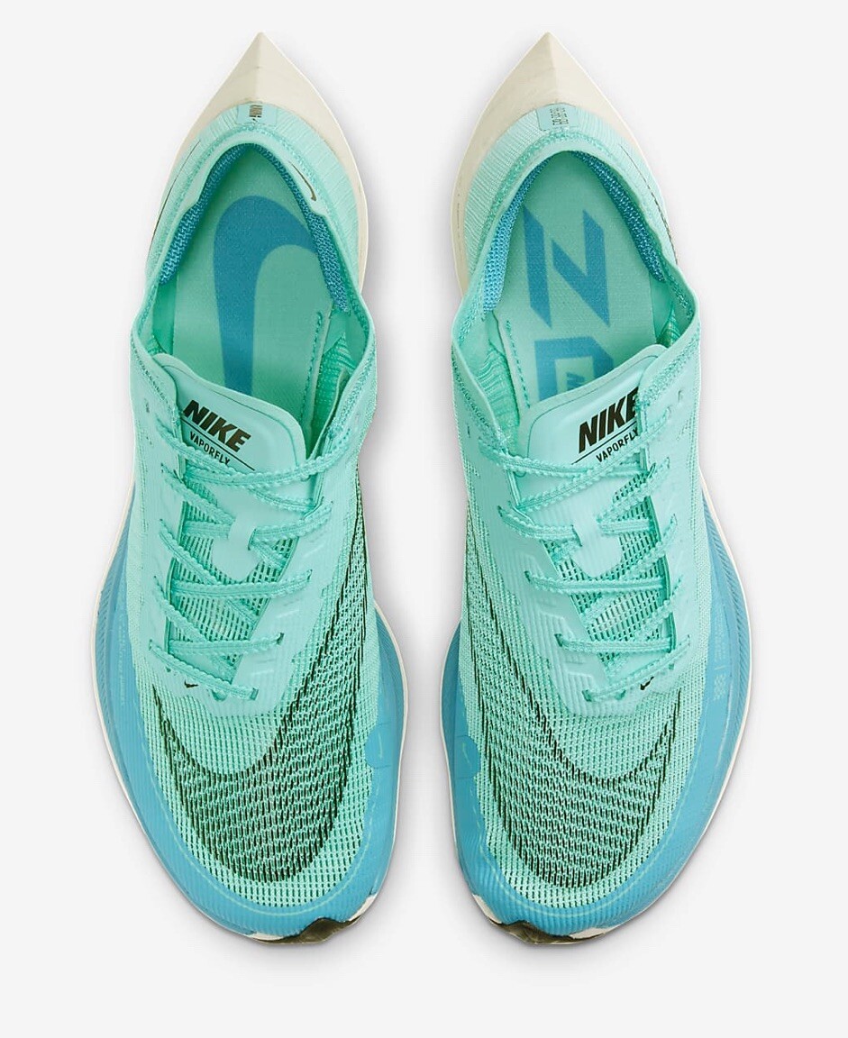 New Nike ZoomX VaporFly NEXT% 2 Aurora Green Marathon CU4111 