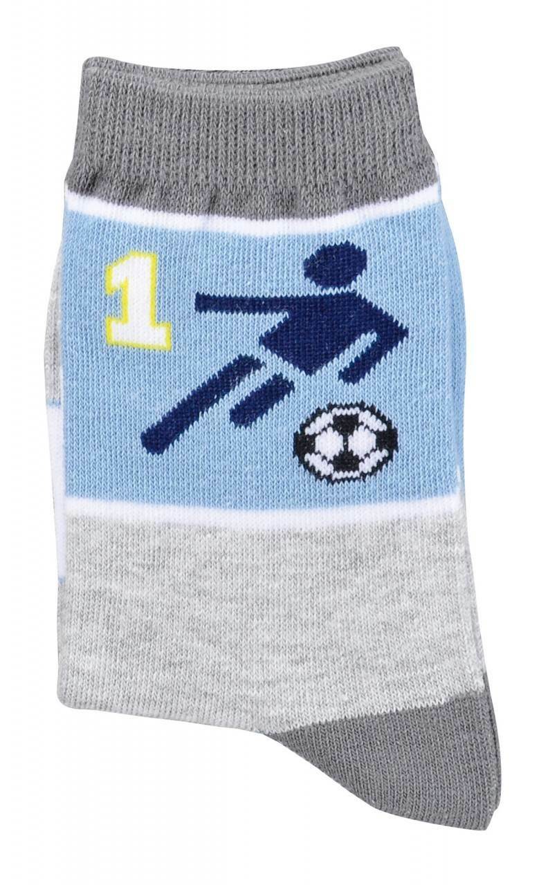 DASHUAIGE 6 Paar Kindersocken - Baumwolle Mit Streifen & Herzen