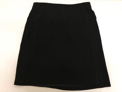 125 ZELDA Womens Solid Black Luxury Pencil Skirt Size 16 Best Price