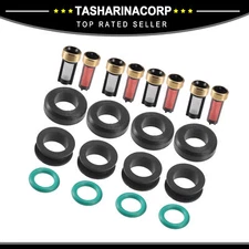 Piece of 8 Fuel Injector Seal O Ring Rebuild Repair Kit fit for Yamaha