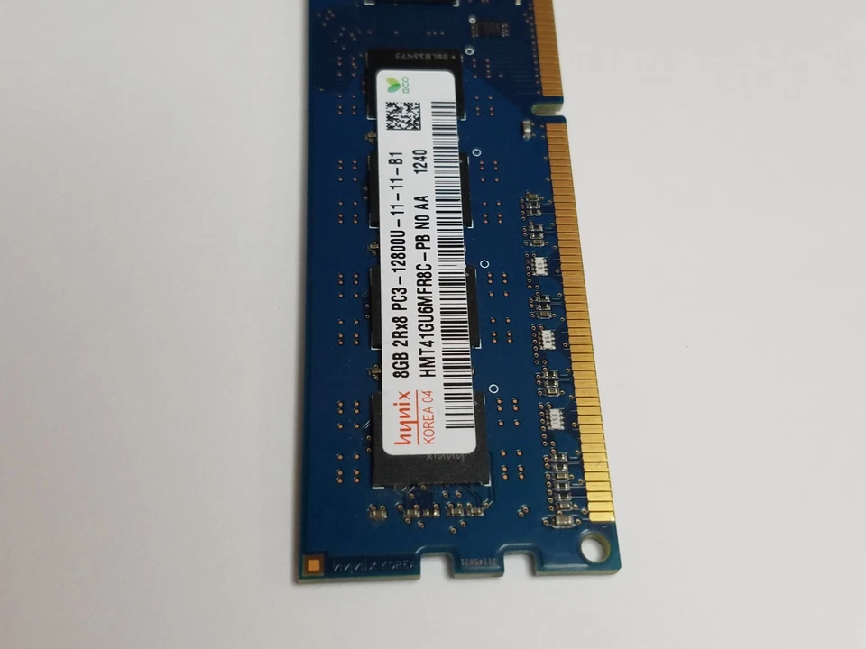 Hynix Korea Dell HP 8GB 2Rx8 PC3 12800U Certified RAM Memory Card PC Upgrade - Image 4 of 4