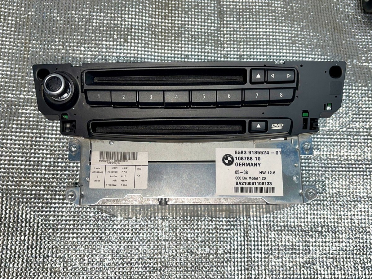 BMW E60 E61 Navigationssystem CCC CD Haupteinheit Steuergerät  