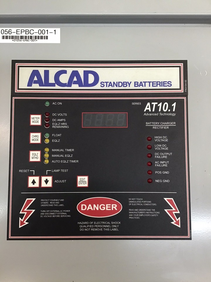 Alcad Series AT10.1 Battery Charger / Rectifier AT10-024-020-0123000 | eBay