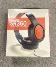 Samson SASR360R Wired Red Over-Ear Stereo Hea...